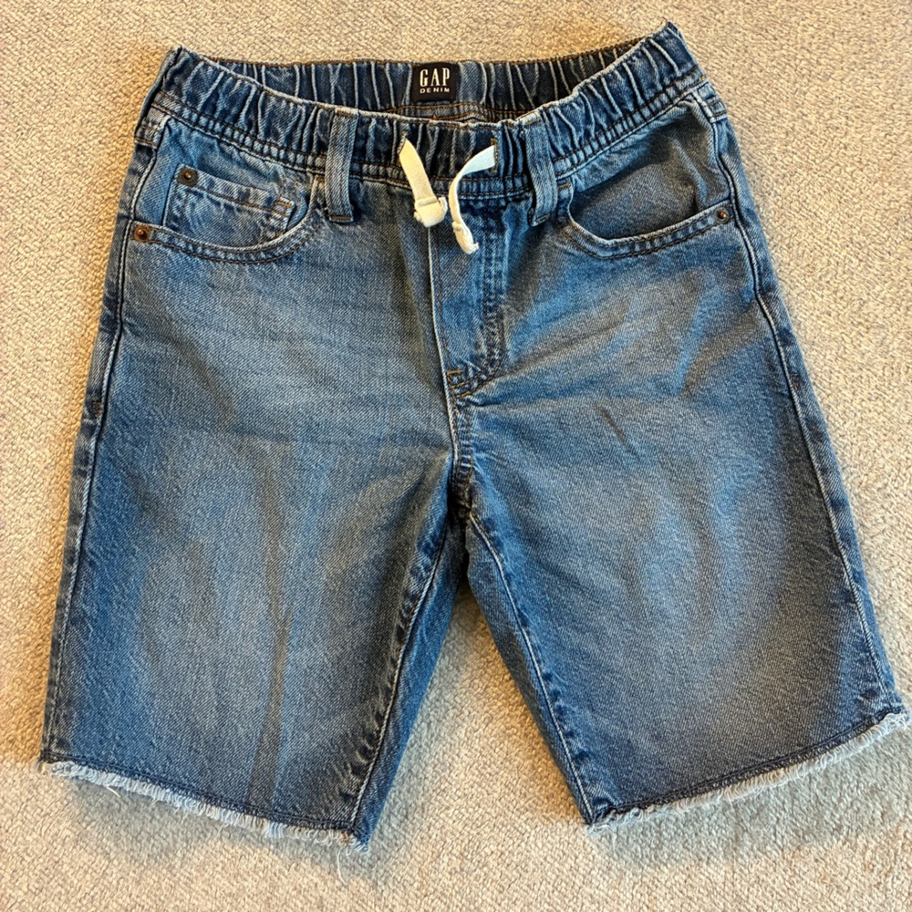 Boys Gap Light Blue Denim Shorts